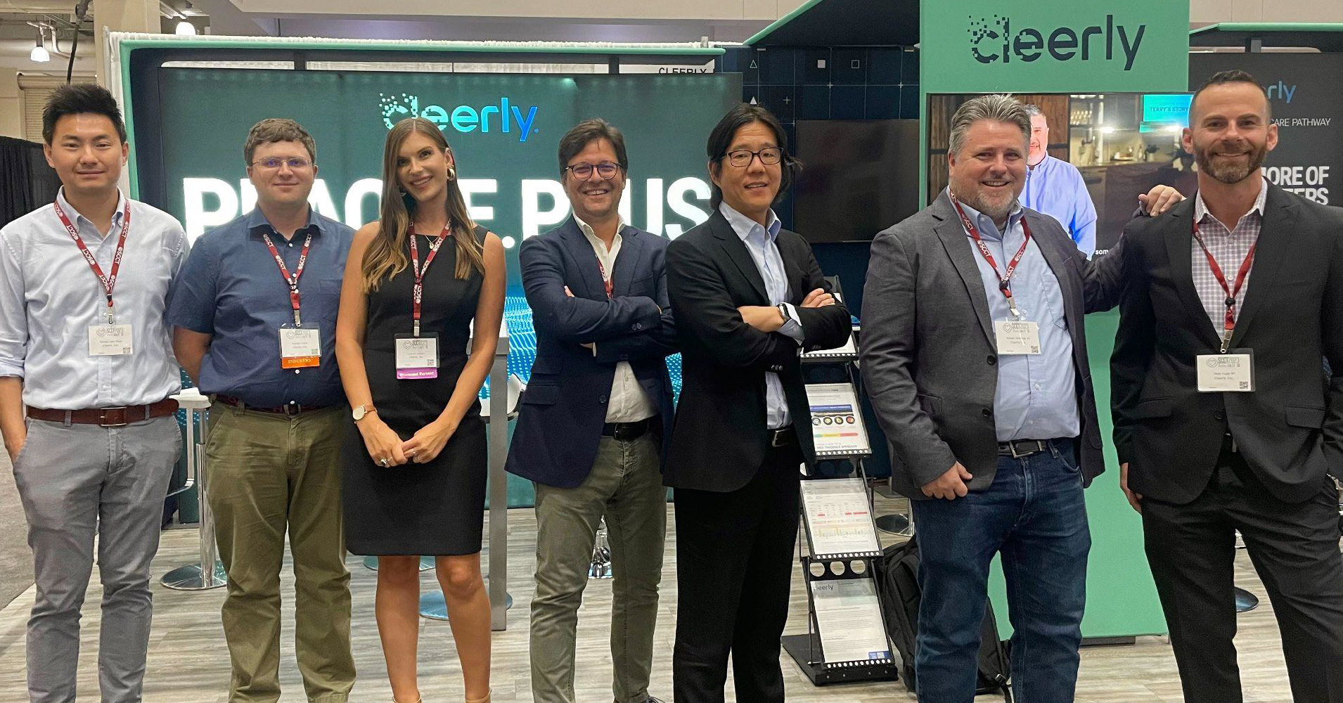 The Cleerly team at SCCT