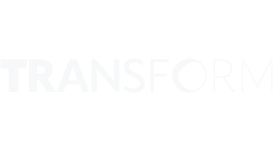 TRANSFORM Trial – wordmark, white (thumbnail)