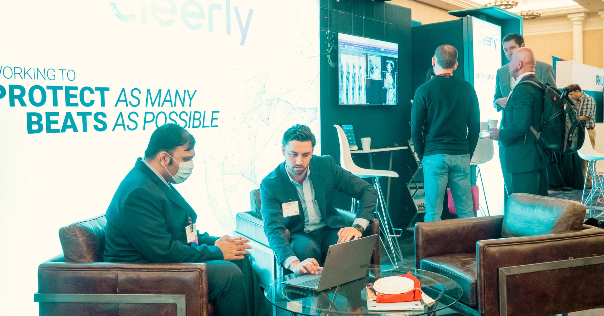 Cleerly at SCCT 2022 - Exhibit Hall